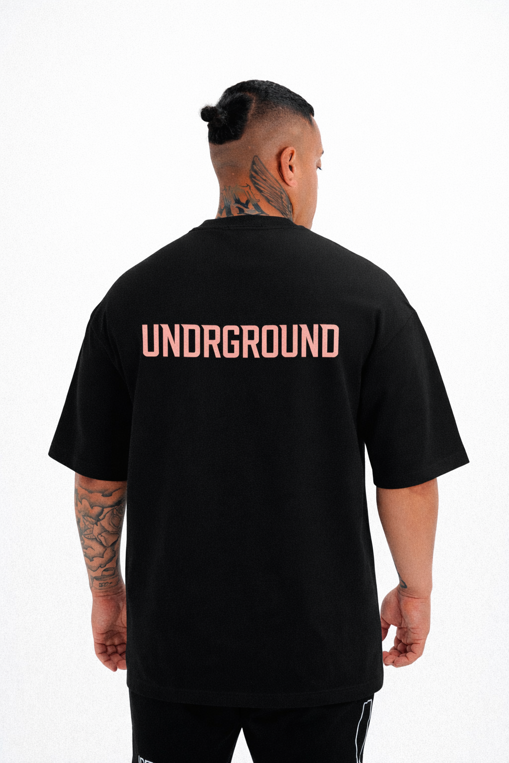 ORIGIN TEE - (BLACK/ROSE)
