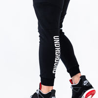 Tapered Joggers x Black