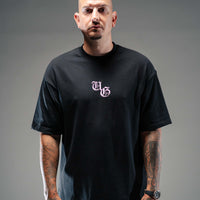 Ol' English Reload Tee (Black/Lilac)