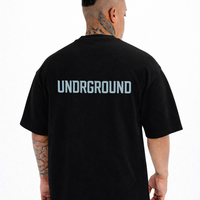 ORIGIN TEE- (BLACK/CLOUD BLUE)