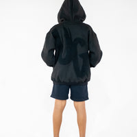 Kids Black " Moving In Silence " Hoodie
