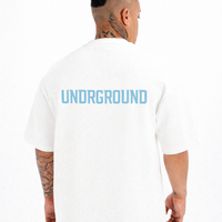 ORIGIN TEE- (WHITE/CLOUD BLUE)