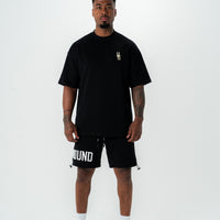 EMPIRE STREET TEE BLACK/GOLD