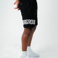 Empire Street Shorts- Black/White