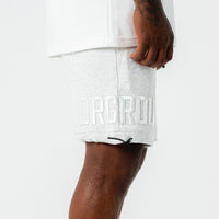 Empire Street Shorts- Grey/White