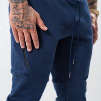 Tapered Trackies x Washed Navy
