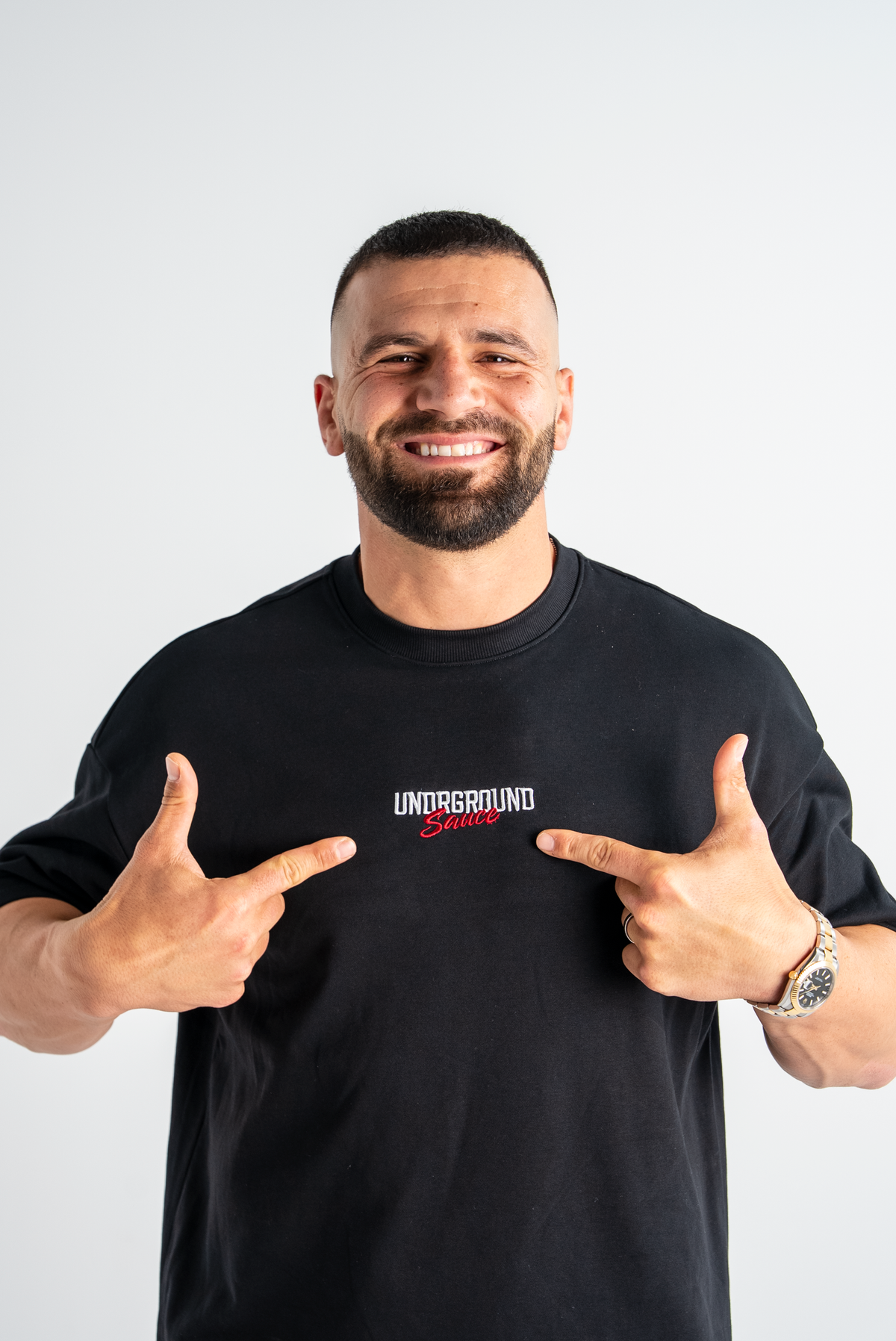 UNDRGROUND x JOSH MANSOUR TEE BLACK