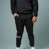 Hype Trackpants Black/Rose