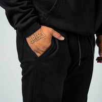 Hype Trackpants Black/Rose