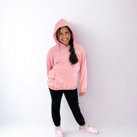 Kids Pink " Moving In Silence " Hoodie