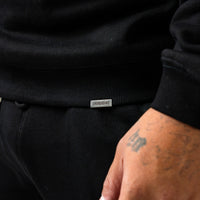 RELAXED FIT CREW (BLACK/CHARCOAL)