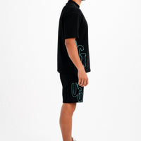 OMERTA SHORTS - TIFFANY