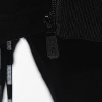 Black 3D Embroidered Trackpants