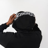 3D Embroidered Zip Up Hoodie