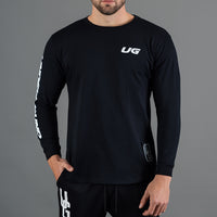 Long Sleeve Tee Black/White