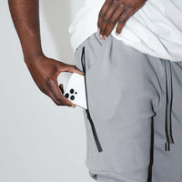 Tapered Joggers Grey/White