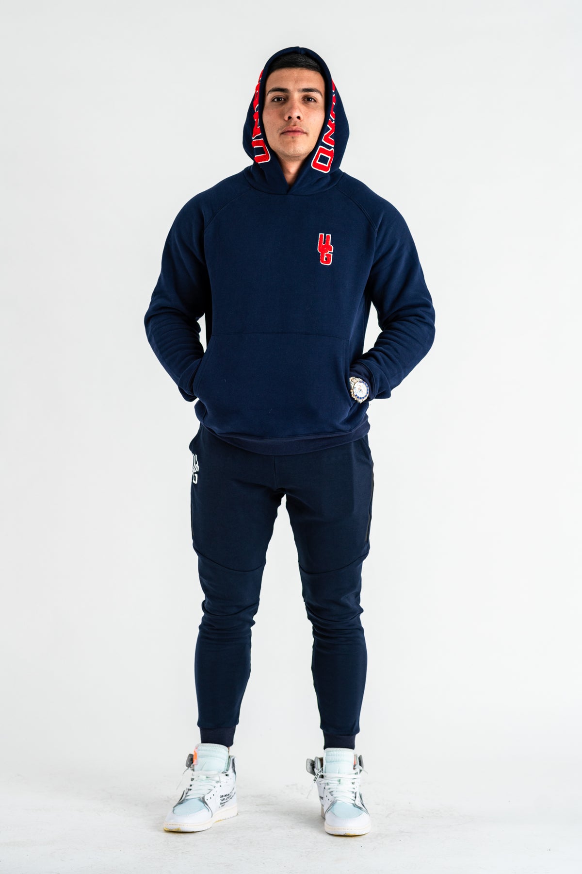Tapered Joggers x Navy