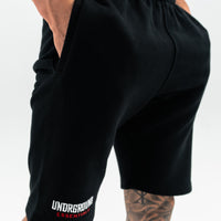 Cotton Shorts x Black/Red