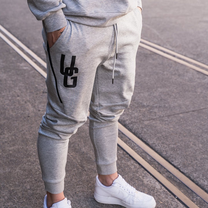 Grey sweats got you feeling...