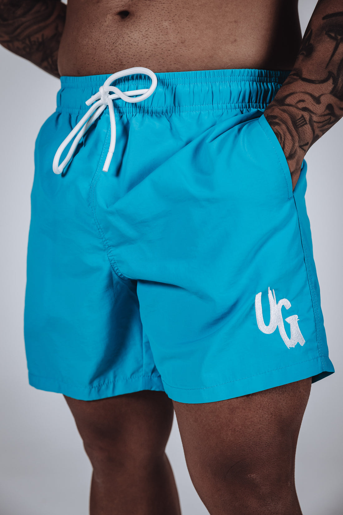 Summer Swim Shorts x Ocean Blue