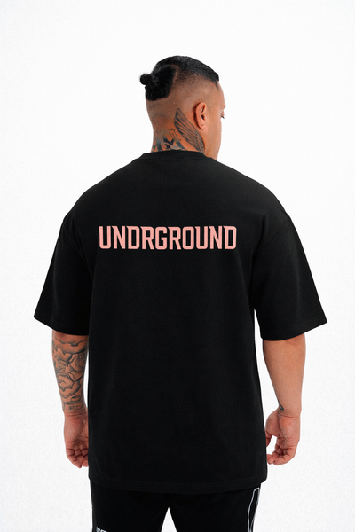 ORIGIN TEE - (BLACK/ROSE)