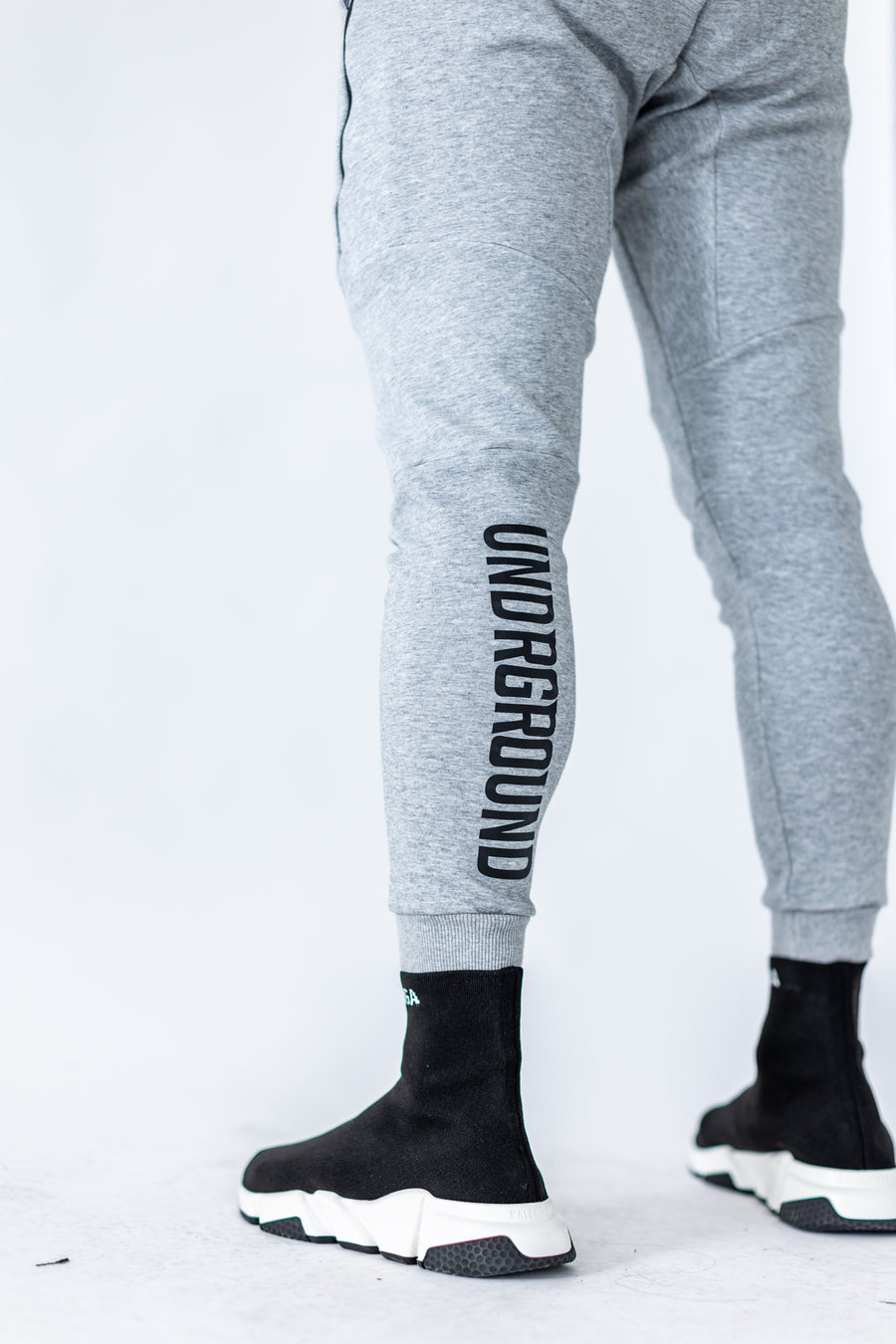 Men's Tapered Joggers x Marble Grey