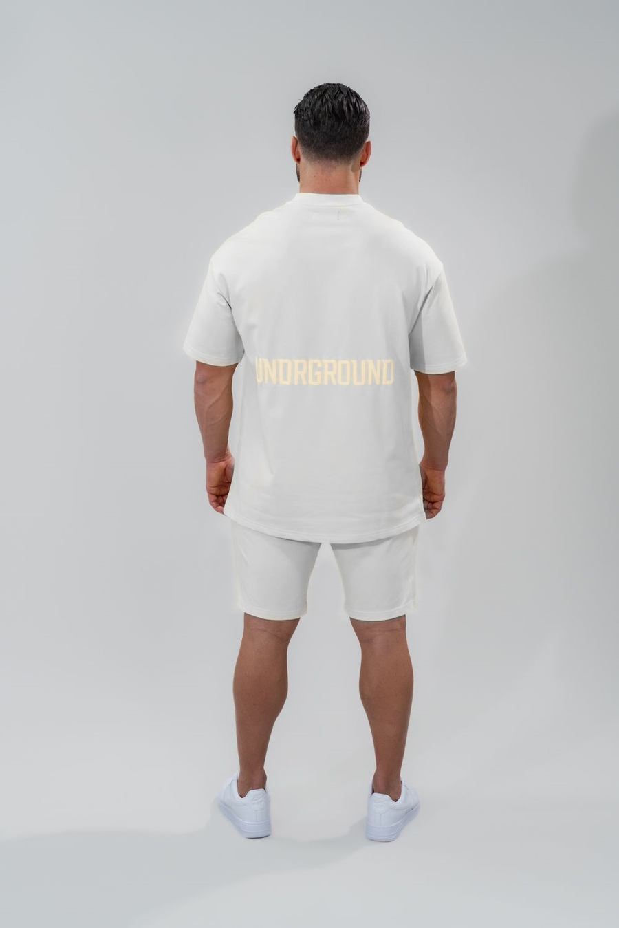 Relaxed Fit Tee X White/Yellow