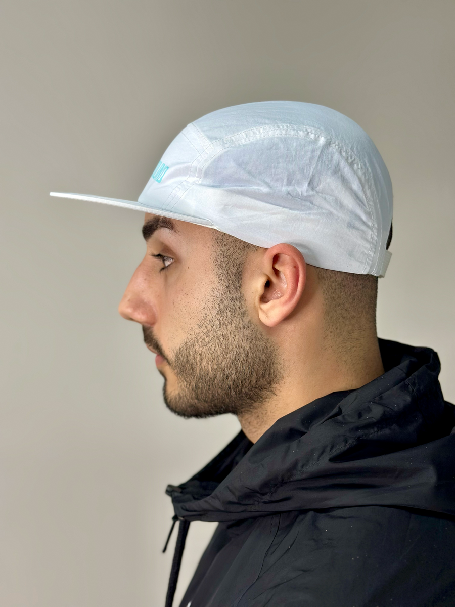 White Dry-Fit Baseball Cap