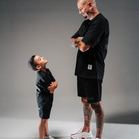 Lil Legends Jet Black Shorts