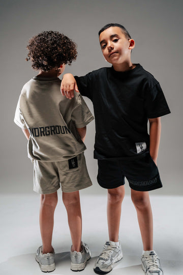 Lil Legends Jet Black Relaxed Fit Tee