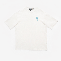 ORIGIN TEE- (WHITE/CLOUD BLUE)