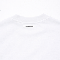 CODE OF SILENCE TEE- (WHITE/CLOUD BLUE)