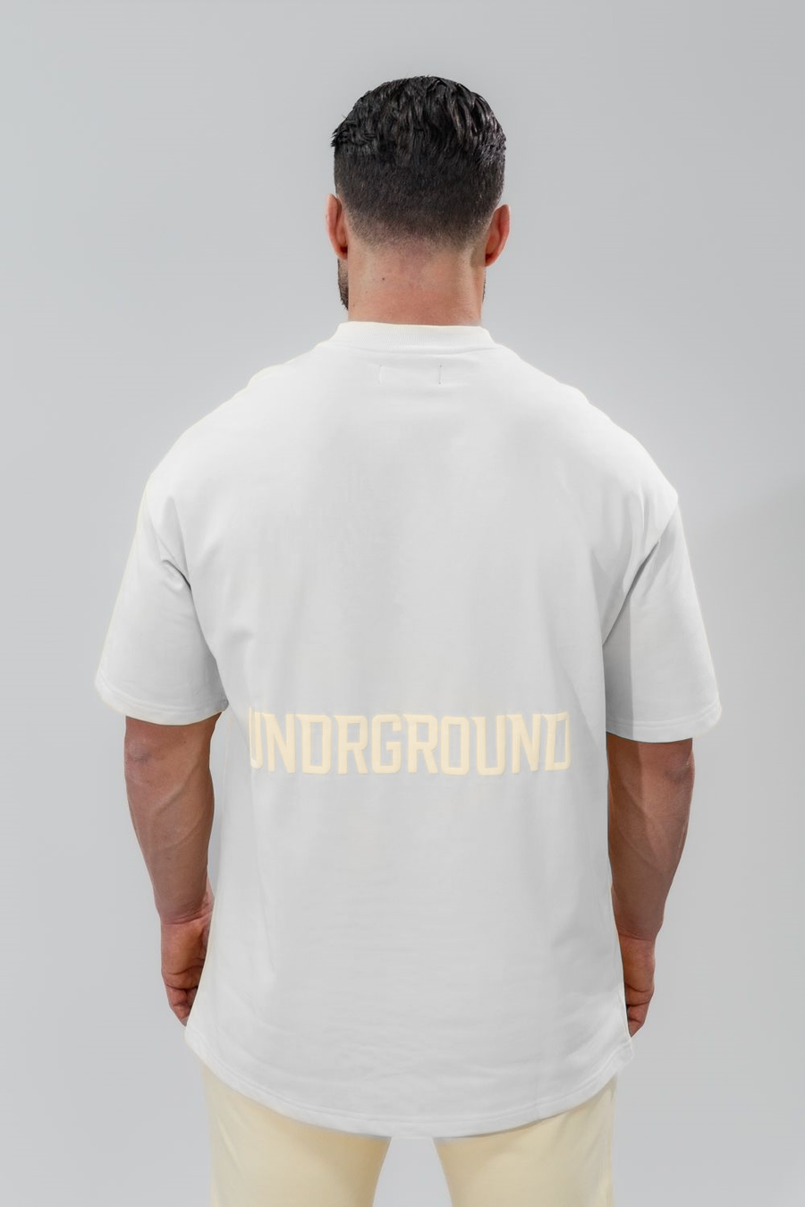 Relaxed Fit Tee X White/Yellow