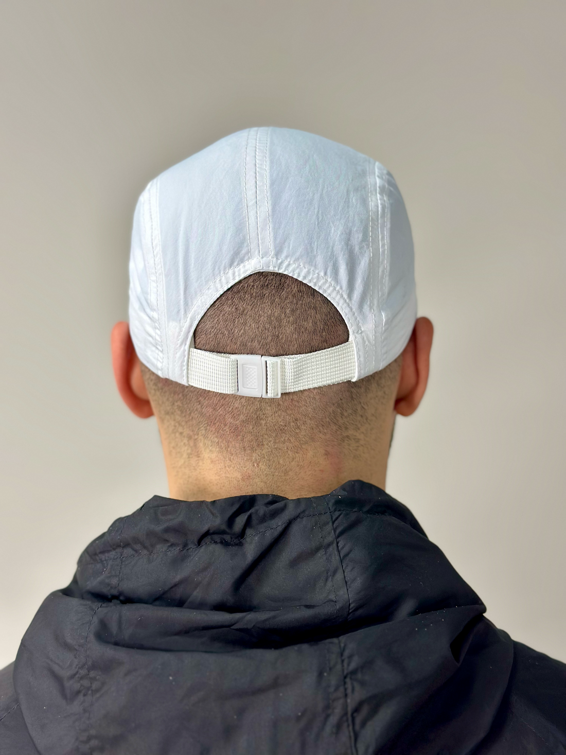 White Dry-Fit Baseball Cap