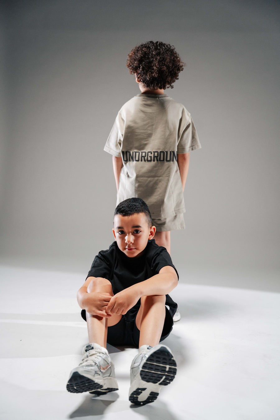 Lil Legends Combat Khaki Relaxed Fit Tee