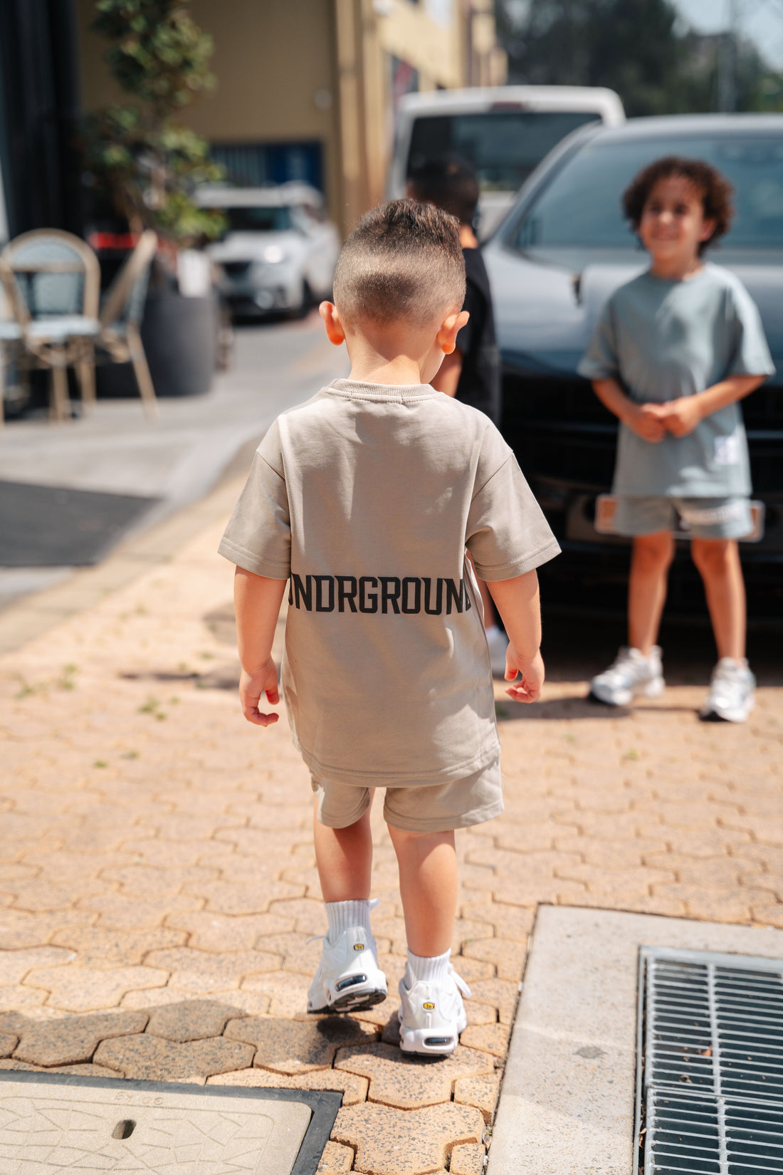 Lil Legends Combat Khaki Relaxed Fit Tee