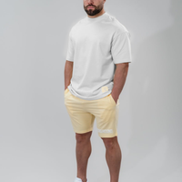 Relaxed Fit Tee X White/Yellow