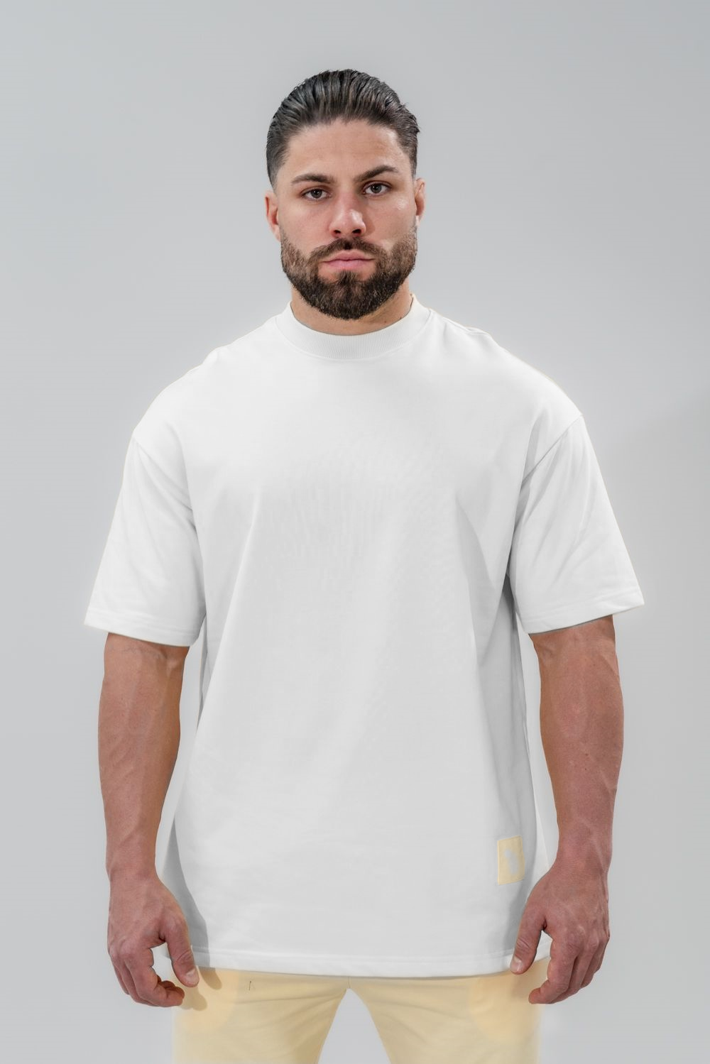 Relaxed Fit Tee X White/Yellow