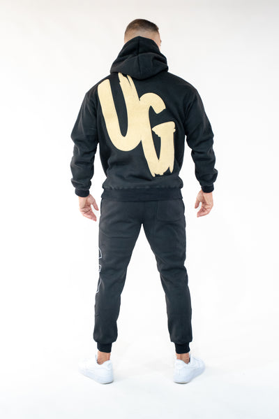 Black/White Trackpants " Moving In Silence " Collection