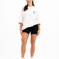 ORIGIN TEE- (WHITE/CLOUD BLUE)
