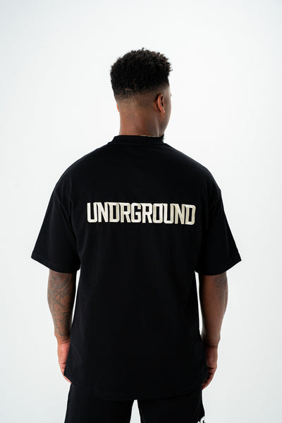 EMPIRE TEE (BLACK/GOLD)