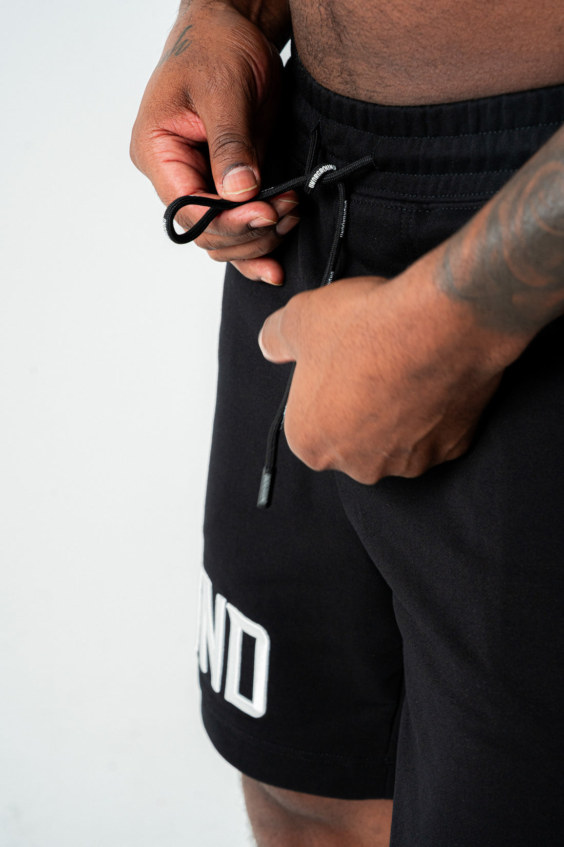 Empire Street Shorts- Black/White