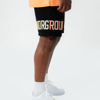 Empire Street Shorts- Black/Ombre