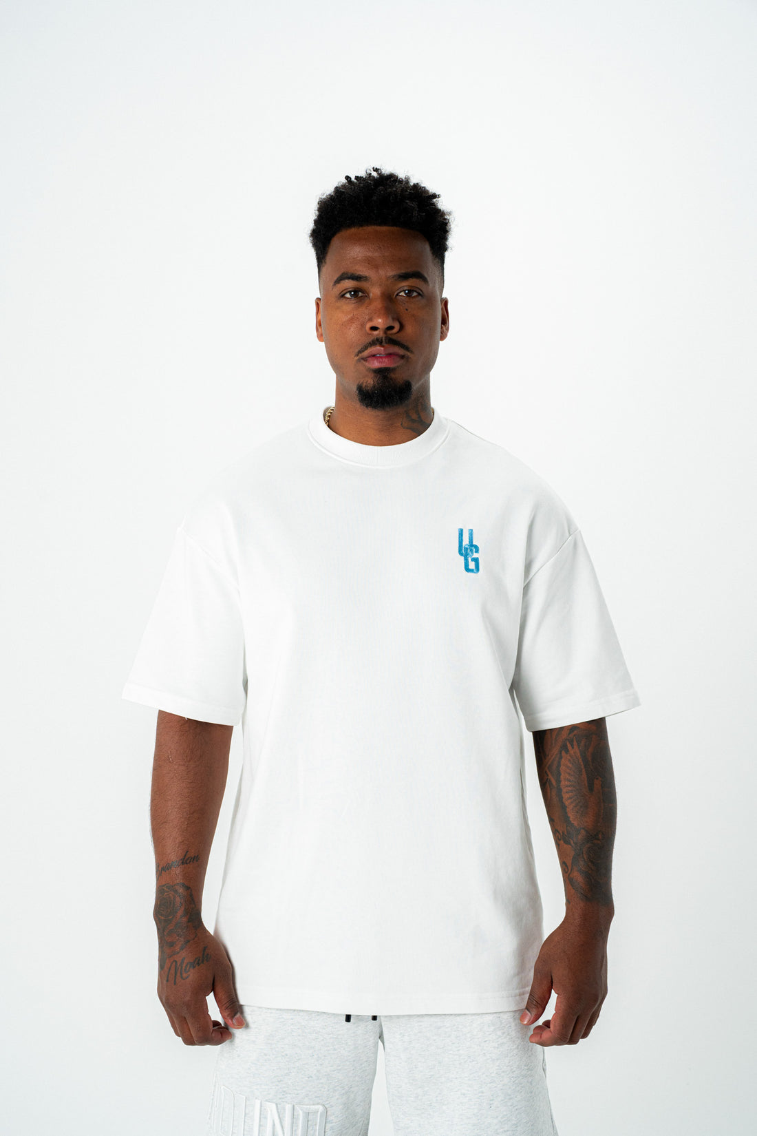 Empire Street Tee White/Blue