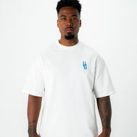 Empire Street Tee White/Blue