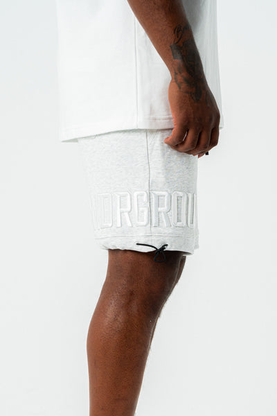 EMPIRE SHORTS- (GREY/WHITE)