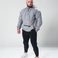 Windbreaker Half Zip x Cadet Grey