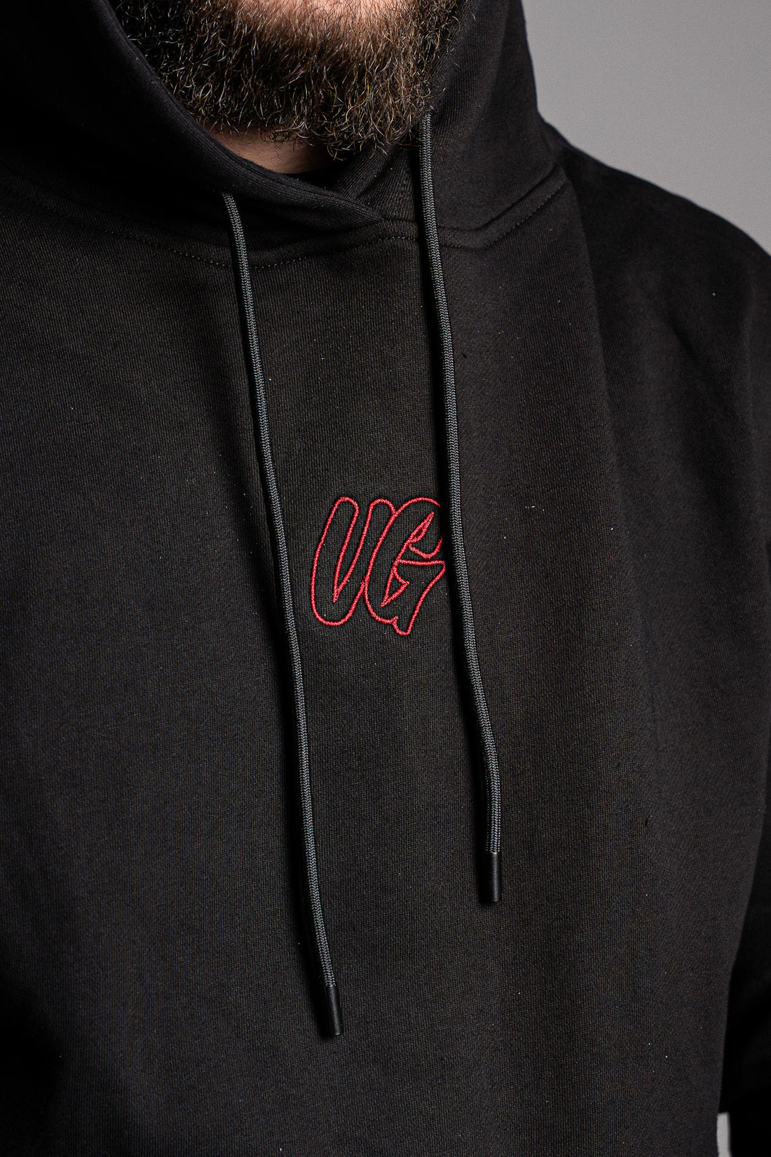 Hype Hoodie Black/Red
