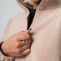 Sherpa Zip Up X Taupe