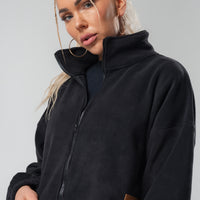 Sherpa Zip Up X Black